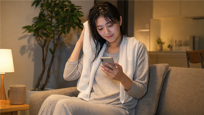 出会いを求めてセフレアプリに登録している女性